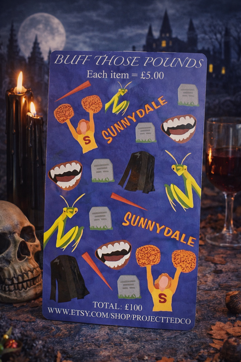 Buffy the Vampire Slayer inspired Savings Challenge