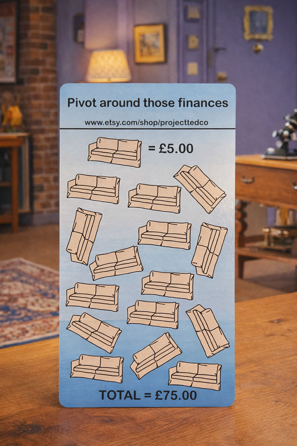 Friends Themed Savings Challenges