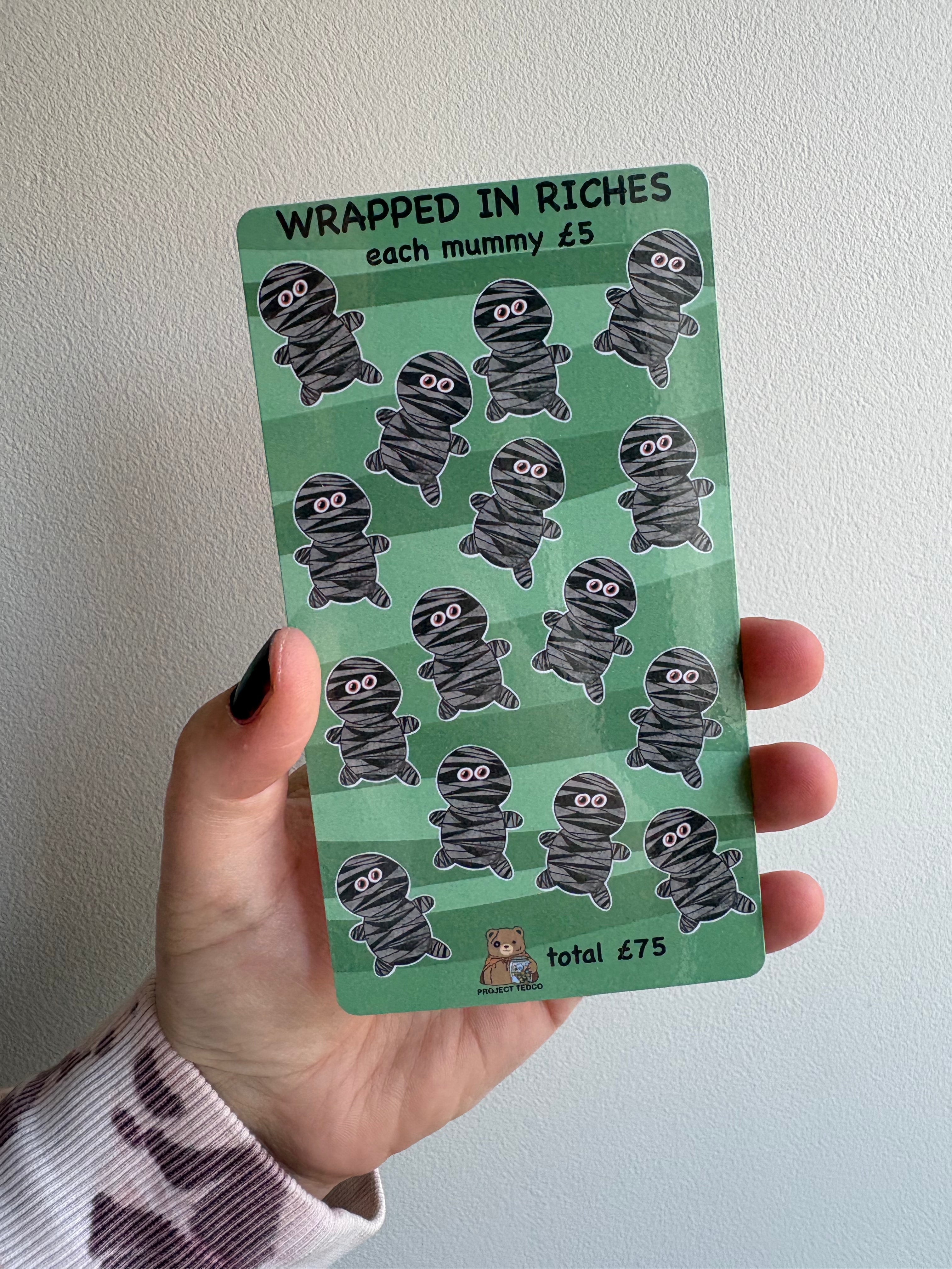 Wrapped in Riches A6 Savings Challenge