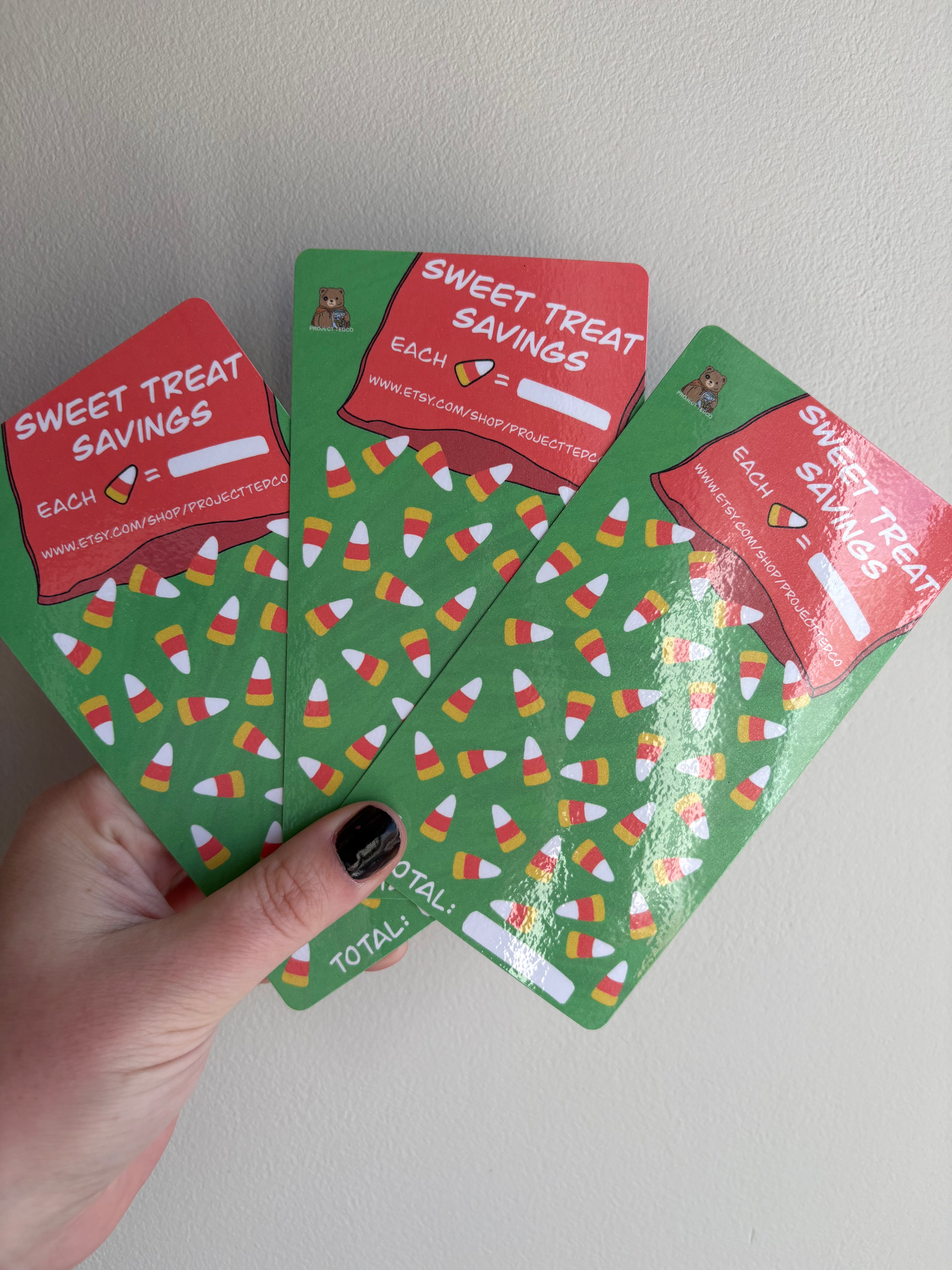 Sweet Treat Savings A6 Savings Challenge