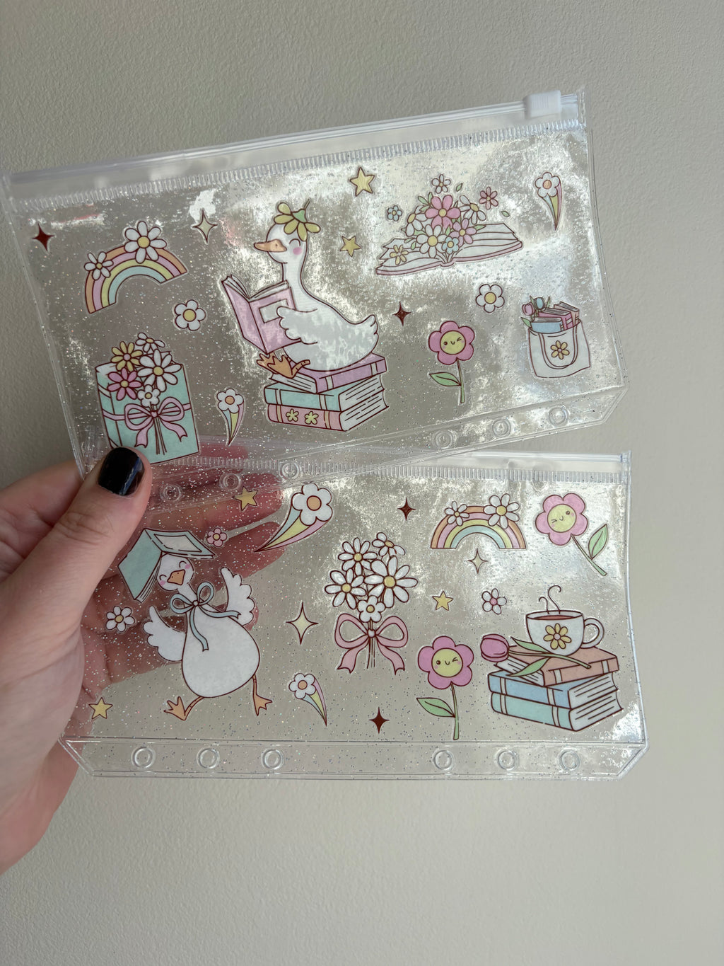 A6 Glitter Wallets - Tales of a Feather