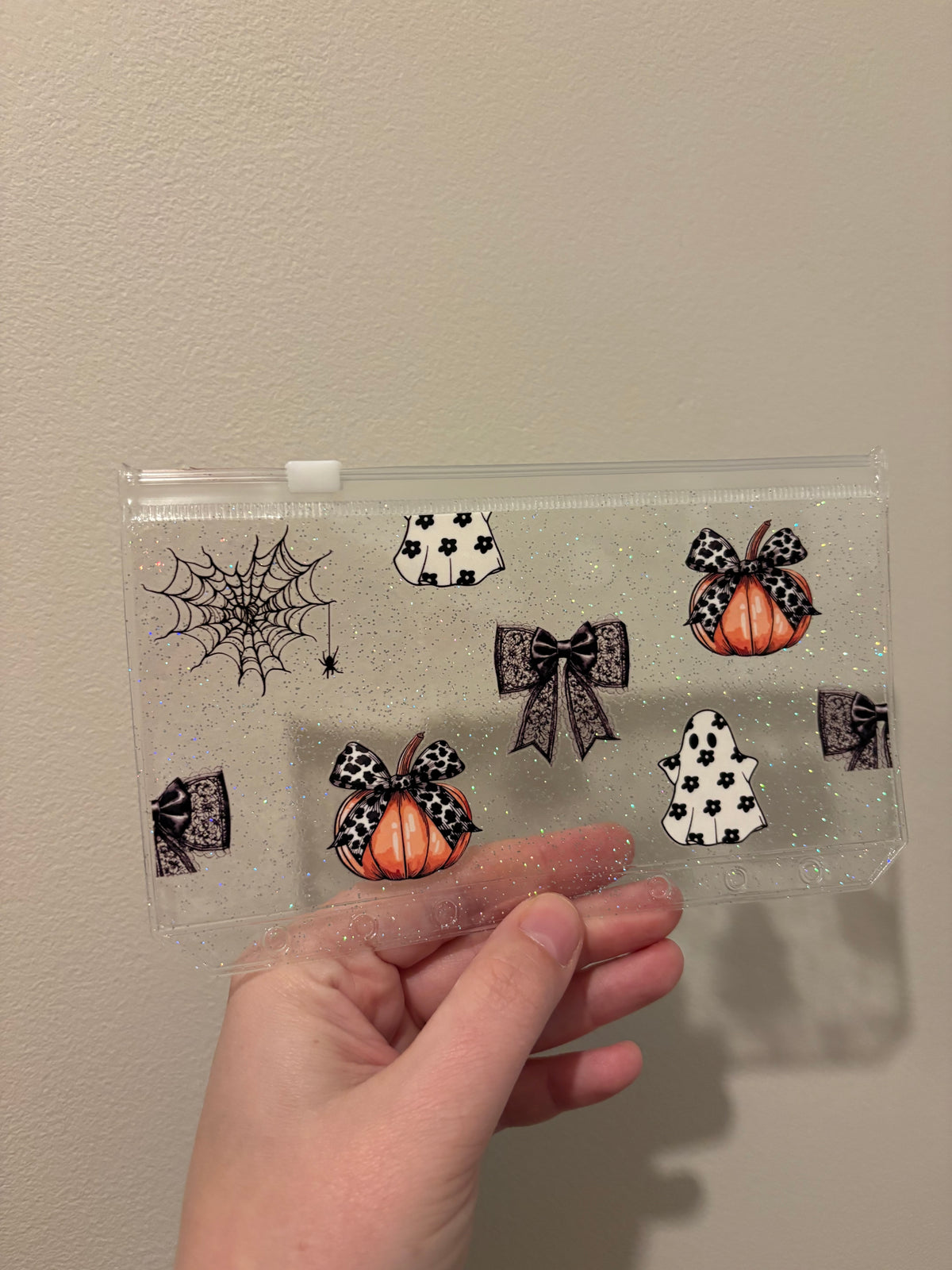 A6 Glitter Wallets - Autumn Winter Thoughts