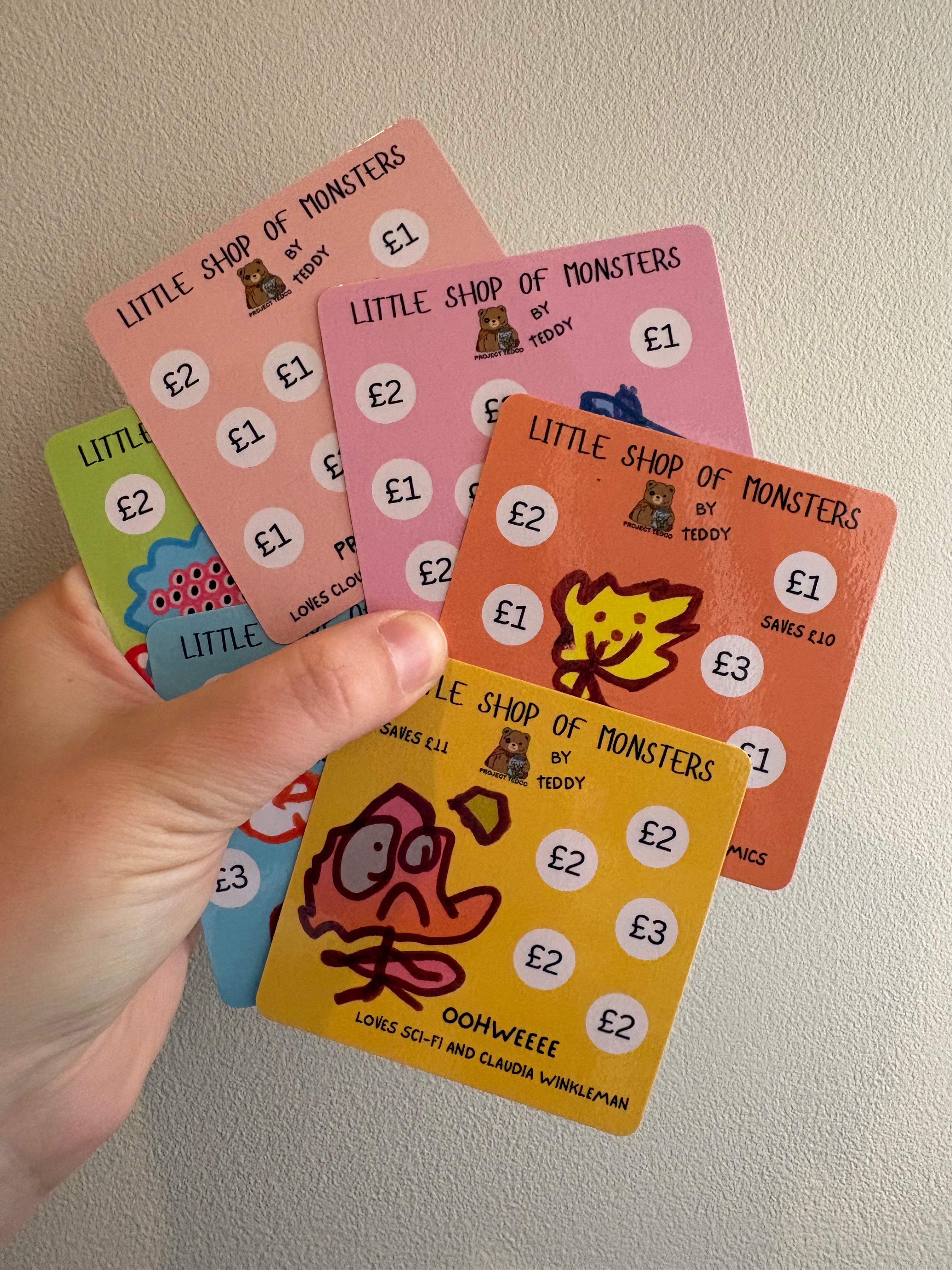 Little Shop of Monsters Savings Challenges
