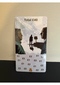 Shaun of the Dead Zombie A6 laminated savings challenge