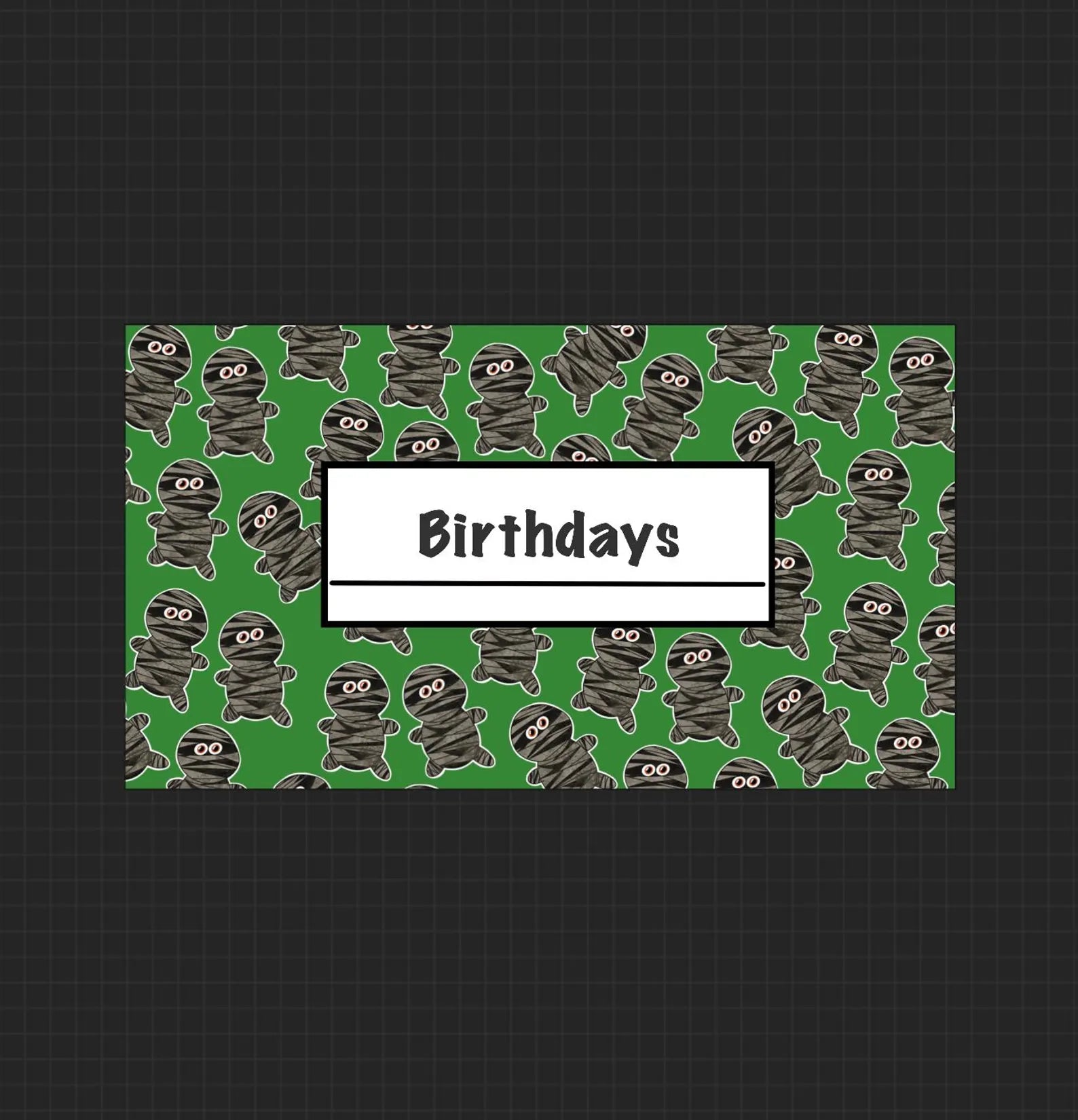 Savings Challenge Binder Inserts Customised Title Dividers for A6 (bundle of 6)