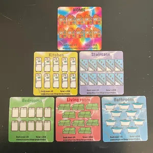 Bundle of ‘Home’ mini challenges - 6 x Savings Challenges